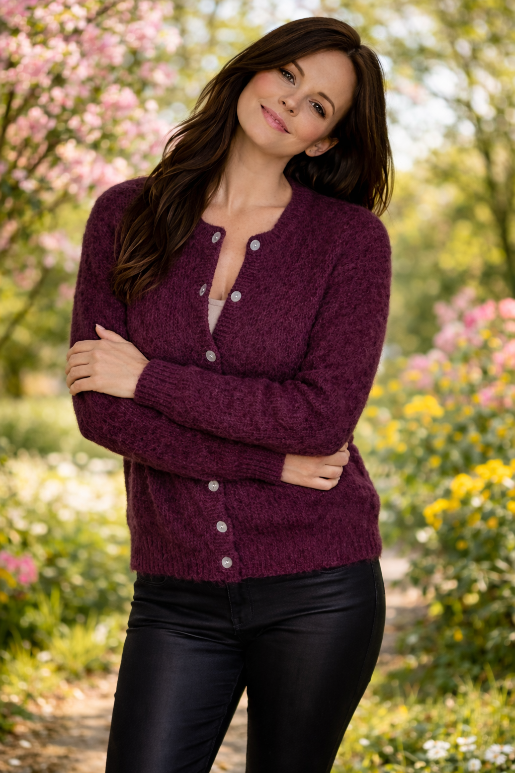 in April - Gilet Maille Elouan (Bordeaux)