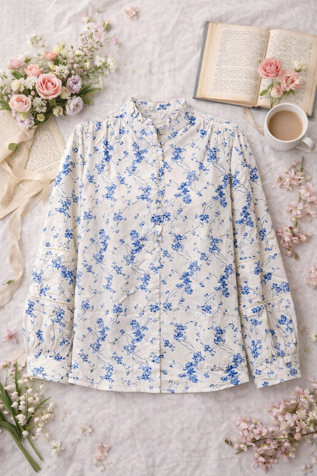 in April - Chemise (Blanc)