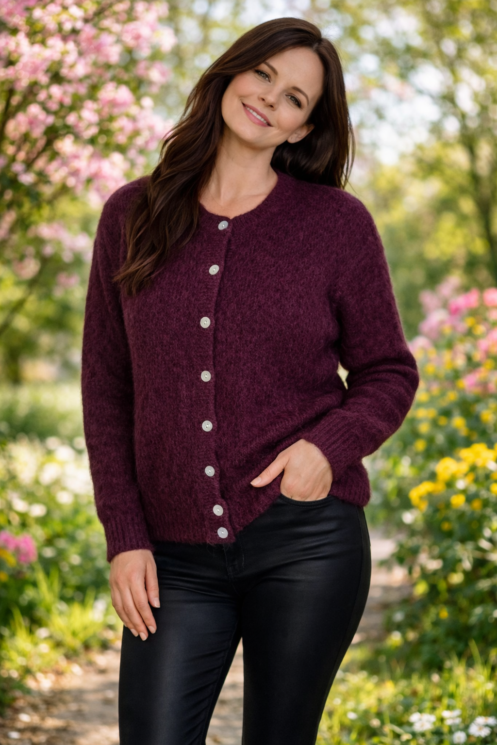 in April - Gilet Maille Elouan (Bordeaux)