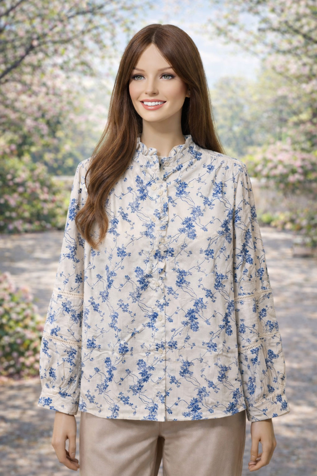 in April - Chemise (Blanc)