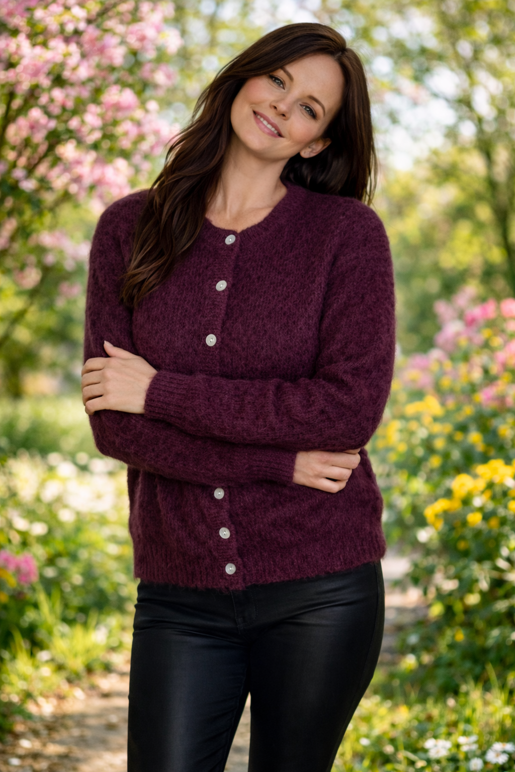 in April - Gilet Maille Elouan (Bordeaux)